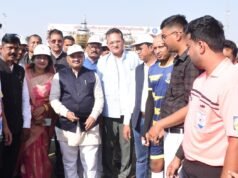 सांसद संतोष पाण्डेय ने सांसद खेल महोत्सव में अखिल भारतीय फुटबाल प्रतियोगिता का किया उद्घाटन