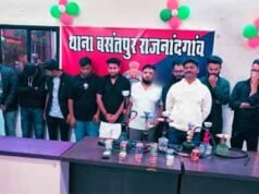 थाना बसंतपुर पुलिस की बड़ी कार्रवाई, हुक्का पिलाने वालों के खिलाफ कोटपा एक्ट के तहत कार्यवाही
