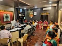 आयुक्त अतुल विश्वकर्मा ने ली एसएलआरएम सेंटर प्रभारियों की बैठक