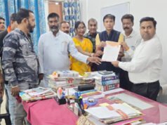 हिंदू जागरण मंच ने वाईडनर स्कूल परिसर में संचालित चर्च को बंद कराने सौंपा ज्ञापन