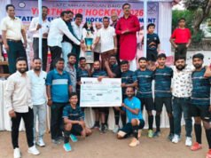जिला हॉकी संघ राजनांदगांव ने मेजबान बिलासपुर को 4-1 से पराजित कर खिताब अपने नाम किया