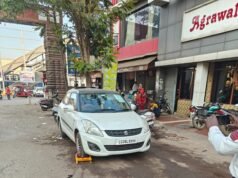 राजनांदगांव में यातायात नियम तोड़ने वालों पर पुलिस की सख्त कार्रवाई