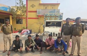डोंगरगांव पुलिस ने गौवंश तस्करी में पकड़ाए 5 आरोपी, 9 मवेशी बरामद