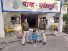 बसंतपुर में चाकू दिखाकर लोगों को डराने वाला गिरफ्तार, धारदार चाकू जब्त