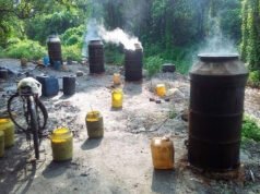 CG: आबकारी विभाग द्वारा 80 लीटर हाथ भट्टी कच्ची महुआ शराब एवं 1000 किलोग्राम महुआ लाहन जप्त…