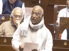 भाषण का अंश हटाए जाने से खड़गे नाराज, वित्त मंत्री बोलीं-सभापति का है यह अधिकार…