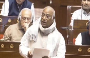 भाषण का अंश हटाए जाने से खड़गे नाराज, वित्त मंत्री बोलीं-सभापति का है यह अधिकार…