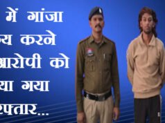 CG: शहर में गांजा विक्रय करने वाले आरोपी को किया गया गिरफ्तार…