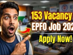“EPFO Recruitment 2026: EPFO में 153 पदों पर निकली भर्ती, 10वीं पास के लिए मौका; लास्ट डेट से पहले करें आवेदन”