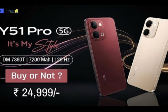 “Vivo का नया धमाका! 7200mAh बैटरी के साथ लॉन्च हुआ Vivo Y51 Pro 5G”