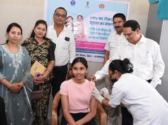 CG: एचपीवी टीकाकरण के शुभारंभ दिवस पर कुल 23 किशोरी बालिकाओं को लगाया गया एचपीव्ही का टीका…