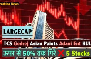 TCS से लेकर Adani तक. 5 दिग्गज लार्ज कैप शेयर जो 5 साल में हुए धड़ाम, क्या अब है कमाई का मौका?