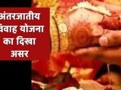 अंतर्जातीय विवाह प्रोत्साहन योजना से सामाजिक समरसता को बढ़ावा