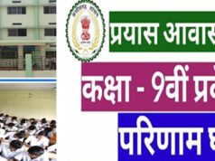 CG: प्रयास आवासीय विद्यालय के कक्षा 9वीं का परीक्षा परिणाम जारी…