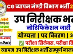 CG” उप निरीक्षक भर्ती परीक्षा 26 अप्रैल को’ 24 हजार से अधिक अभ्यर्थी देंगे परीक्षा’