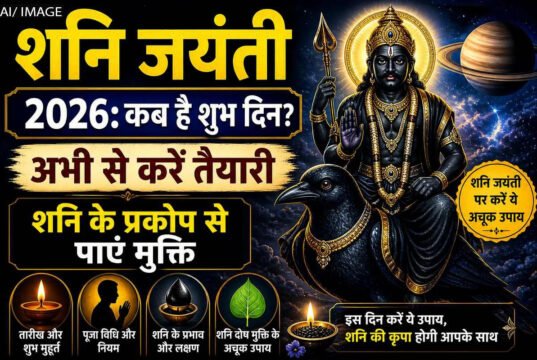 Shani Jayanti 2026: शनि जयंती पर 4 दुर्लभ संयोग, शनि देव को प्रसन्न करने के लिए करें ये उपाय…