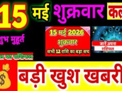 Kal ka Rashifal:शुक्रवार का दिन ज्योतिषीय गणना के अनुसार.आइए, जानते हैं मेष से मीन तक का विस्तृत भविष्यफल….