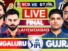 RCB vs GT IPL Final: फाइनल में कितने रन आसानी से हो जाएंगे चेज? पहले बैटिंग करने वाली टीम को बनाने होंगे इतने रन….