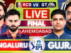RCB vs GT IPL Final: फाइनल में कितने रन आसानी से हो जाएंगे चेज? पहले बैटिंग करने वाली टीम को बनाने होंगे इतने रन….