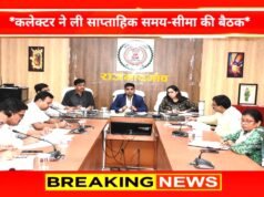 कलेक्टर ने साप्ताहिक समय-सीमा बैठक में विभागीय कार्यों की समीक्षा की…