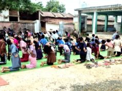 cg” आरोग्य मंदिर आयुष सड़क चिरचारी में योगाभ्यास के साथ दी जा रही शासकीय योजनाओं की जानकारी…”