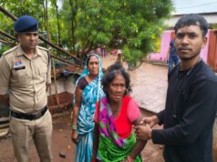 बारिश में बेसहारा मिली वृद्धा को पुलिस ने पहुंचाया घर जनहित में अपील…
