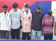 cg” मोहल्ले मे हो-हुल्डल करने वाले 05 अनावेदकगण के विरूद्व प्रतिबंधात्मक धाराओ के तहत् कार्यवाही कर भेजा जेल…”