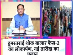 cg” मुख्यमंत्री श्री विष्णु देव साय 8 जुलाई को करेंगे डूमरतराई के नवीन थोक बाजार का नामकरण एवं लोकार्पण…”