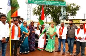 तिलई मंडल में निकली भव्य तिरंगा यात्रा…