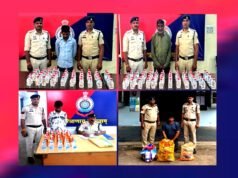 cg “अवैध शराब तस्करी, परिवहन एवं बिक्री के विरुद्ध एक साथ कई स्थानों पर दबिश…”