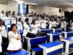 cg” शासकीय दंत चिकित्सा महाविद्यालय, रायपुर में ‘नशा मुक्त भारत अभियान’ के तहत शपथ ग्रहण कार्यक्रम आयोजित…”