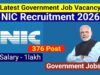 एनआईसी भर्ती 2026: साइंटिफिक/टेक्निकल असिस्टेंट के 376 पदों पर बंपर वैकेंसी…
