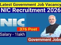 एनआईसी भर्ती 2026: साइंटिफिक/टेक्निकल असिस्टेंट के 376 पदों पर बंपर वैकेंसी…