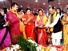 मुख्यमंत्री श्री विष्णुदेव साय ने पवित्र श्रावण मास में अपने निवास में किया रुद्राभिषेक…