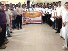 100 हफ्तों के नशा मुक्त युवा अभियान अंतर्गत मेरा स्वास्थ्य, मेरा गर्व कार्यक्रम का हुआ आयोजन…