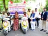सेवा संकल्प अभियान: सांसद श्री संतोष पाण्डेय ने दिव्यांगजनों को पेट्रोल चलित स्कूटी प्रदान की…