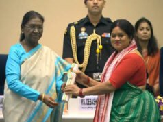 राष्ट्रपति ने सारंगढ़- बिलाईगढ़ की शिक्षिका सुनीता यादव को प्रदान किया राष्ट्रीय शिक्षक सम्मान…