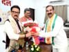 छत्तीसगढ़ कांग्रेस के नवनियुक्त प्रभारी श्री सुखदेव भगत जी के आगमन पर कार्यकर्ताओं ने उनका आत्मीय स्वागत…