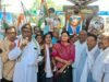 जिला कांग्रेस का हल्लाबोल : ‘वोट चोर, गद्दी छोड़ो’ के नारों से गूंजा शहर, पुतला फूंका