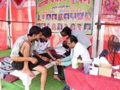 मां बम्लेश्वरी के पदयात्रियों के लिए बिछा सेवा का कालीन : 45 पंडालों में 24 घंटे मिल रहा नि:शुल्क भोजन, नाश्ता और इलाज