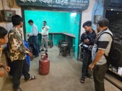 बिरयानी सेंटरों में जांच की कार्रवाई जारी, संयुक्त टीम ने नंदई रोड के बिरयानी सेंटरों की जांच कर 3 सिलेंडर किए जब्त