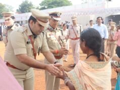 पुलिस स्मृति दिवस पर 154 शहीदों को नमन, परिजनों का किया सम्मान